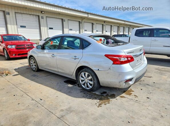 3N1AB7AP6HY288596 2017 NISSAN SENTRA Silver Հետևի ձախ