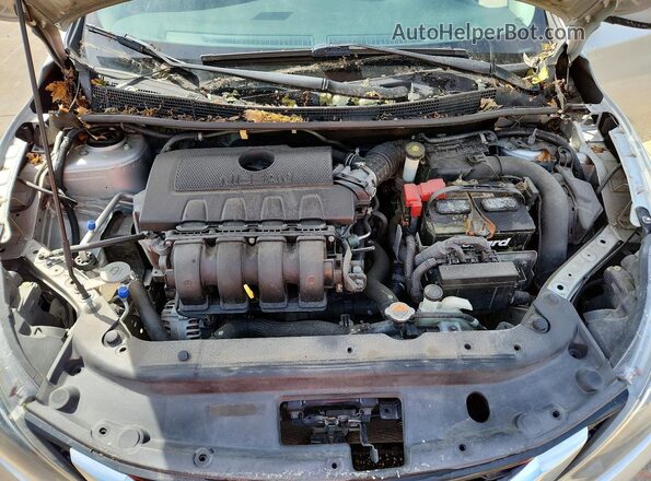 3N1AB7AP6HY288596 2017 NISSAN SENTRA Silver Սալոնի հետևի տեսք