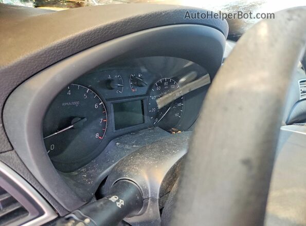 3N1AB7AP6HY298822 2017 NISSAN SENTRA Black Instrument cluster view