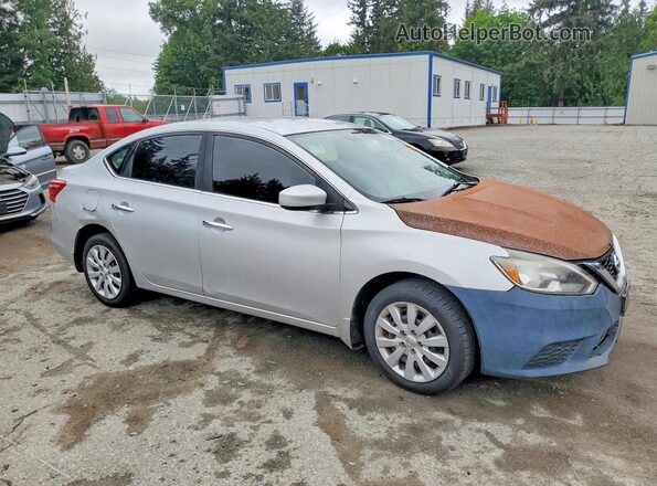 3N1AB7AP6HY304974 2017 NISSAN SENTRA Silver Առջևի աջ