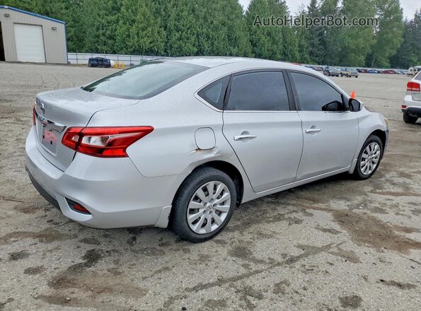 3N1AB7AP6HY304974 2017 NISSAN SENTRA Silver Հետևի աջ
