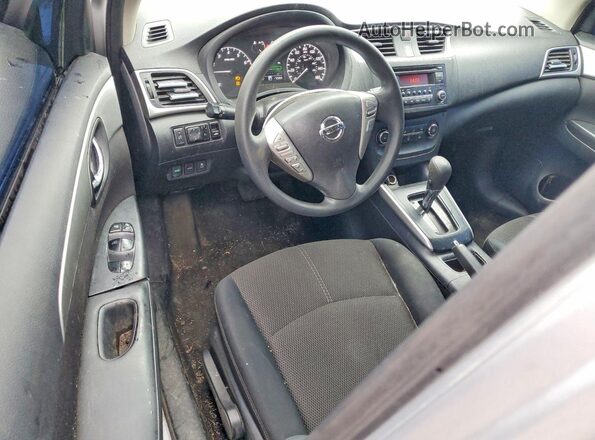 3N1AB7AP6HY304974 2017 NISSAN SENTRA Silver Առջևի վահանակի տեսք