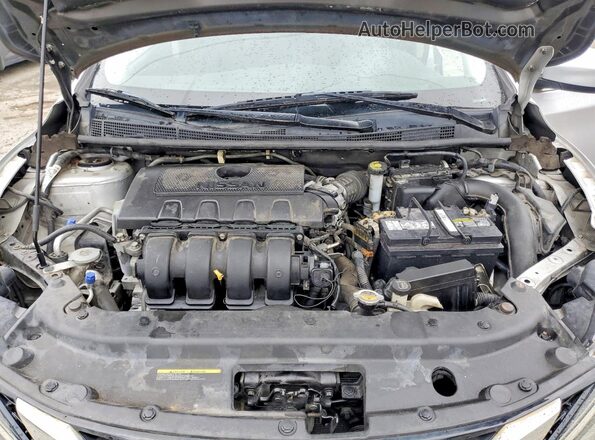 3N1AB7AP6HY304974 2017 NISSAN SENTRA Silver Սալոնի հետևի տեսք