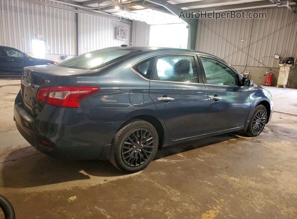 3N1AB7AP6HY310998 2017 NISSAN SENTRA Blue უკანა მარჯვენა