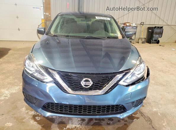 3N1AB7AP6HY310998 2017 NISSAN SENTRA Blue წინა ხედი