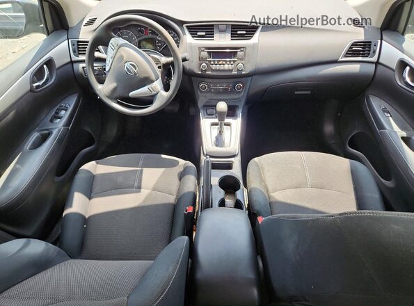 3N1AB7AP6HY332497 2017 NISSAN SENTRA Black Dashboard view