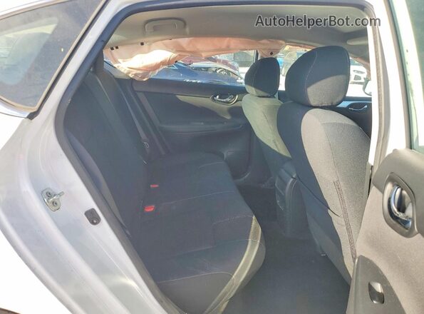 3N1AB7AP6HY345041 2017 NISSAN SENTRA Белый Вид задних сидений