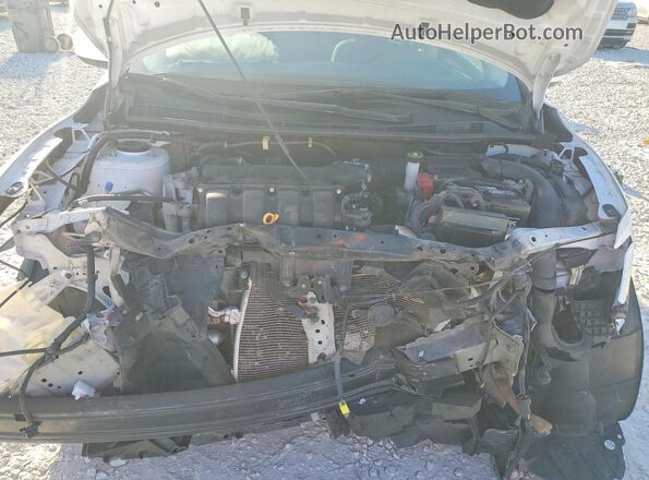 3N1AB7AP6HY345041 2017 NISSAN SENTRA Белый Вид задней части салона