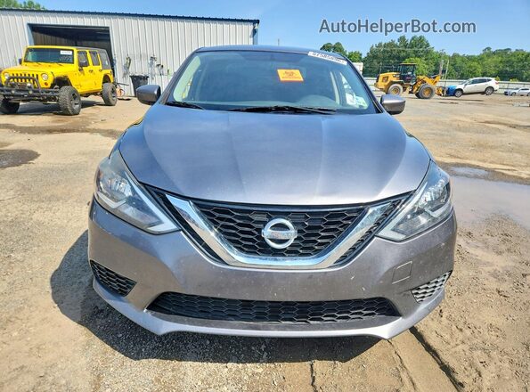 3N1AB7AP6HY386169 2017 NISSAN SENTRA Серый Вид спереди