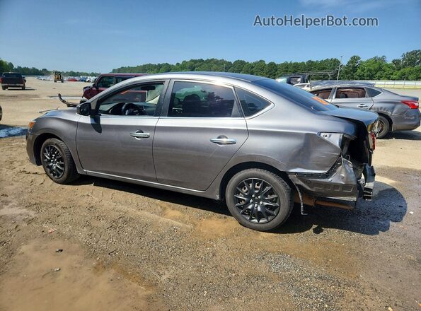 3N1AB7AP6HY386169 2017 NISSAN SENTRA Серый Задняя левая четверть