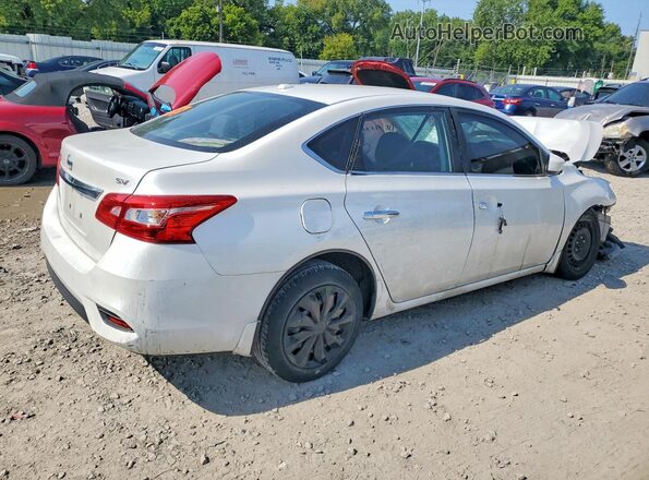 3N1AB7AP6HY390397 2017 NISSAN SENTRA White უკანა მარჯვენა