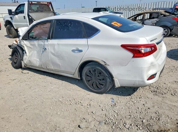 3N1AB7AP6HY390397 2017 NISSAN SENTRA White უკანა მარცხენა