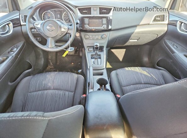 3N1AB7AP6HY403732 2017 NISSAN SENTRA Blue წინა პანელის ხედი