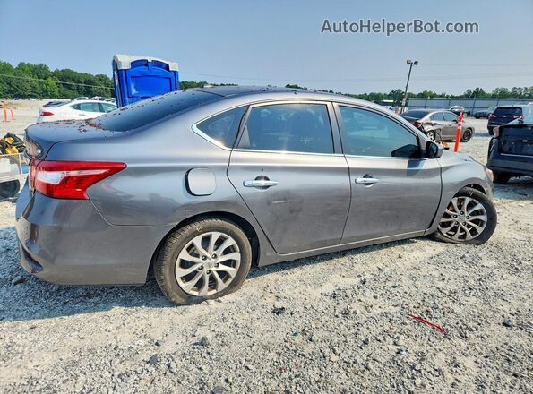 3N1AB7AP6JL618188 2018 NISSAN SENTRA Gray Задня права чверть