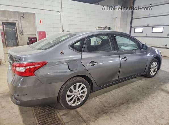 3N1AB7AP6JL618286 2018 NISSAN SENTRA Gray Задня права чверть