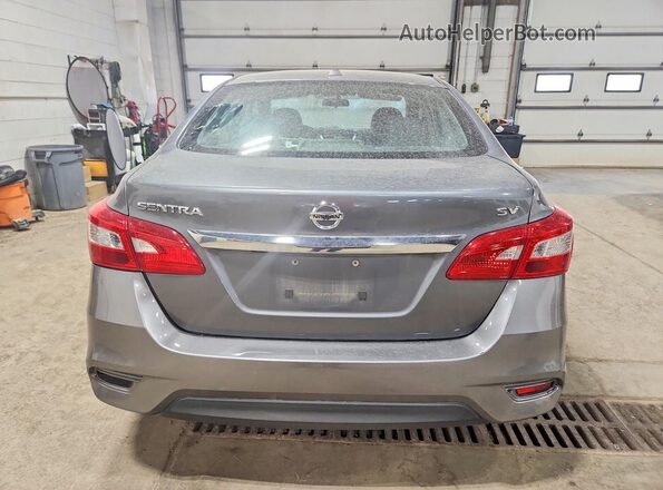 3N1AB7AP6JL618286 2018 NISSAN SENTRA Gray Вид ззаду