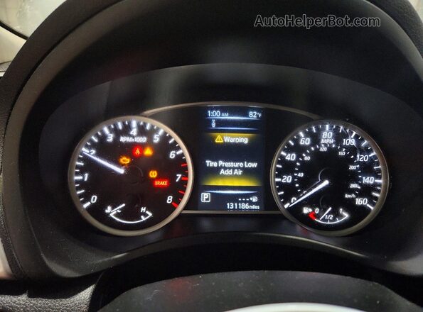 3N1AB7AP6JL618286 2018 NISSAN SENTRA Gray Вид щитка приладів