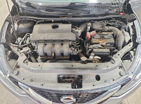 3N1AB7AP6JL618286 2018 NISSAN SENTRA Gray Вид задньої частини салону