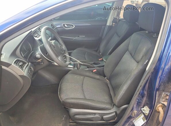 3N1AB7AP6JY204346 2018 NISSAN SENTRA Blue Սալոնի դիմացի տեսք