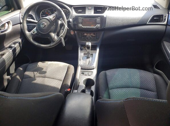 3N1AB7AP6JY204346 2018 NISSAN SENTRA Blue Առջևի վահանակի տեսք