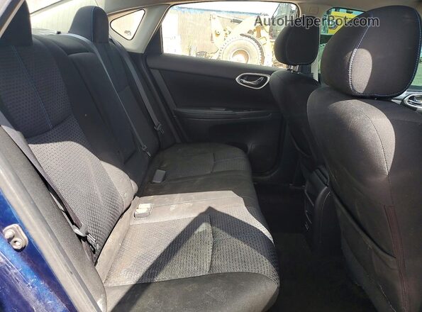 3N1AB7AP6JY204346 2018 NISSAN SENTRA Blue Հետևի նստատեղերի տեսք