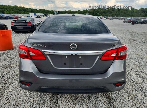 3N1AB7AP6JY209806 2018 NISSAN SENTRA Gray Вид ззаду