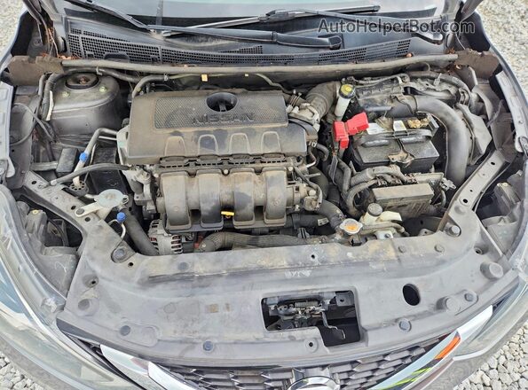 3N1AB7AP6JY209806 2018 NISSAN SENTRA Gray Вид задньої частини салону