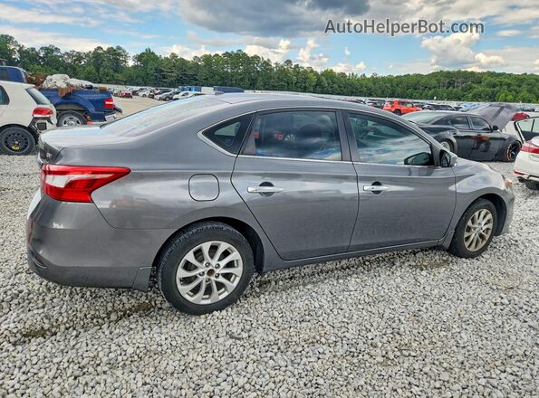 3N1AB7AP6JY209806 2018 NISSAN SENTRA Gray Задня права чверть