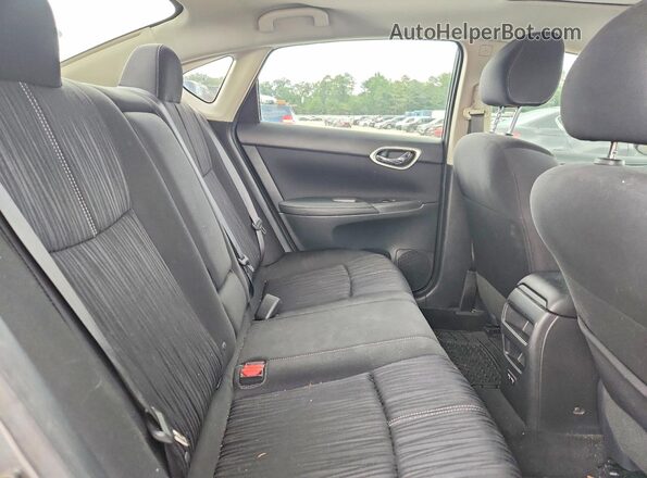 3N1AB7AP6JY209806 2018 NISSAN SENTRA Gray Вид задніх сидінь