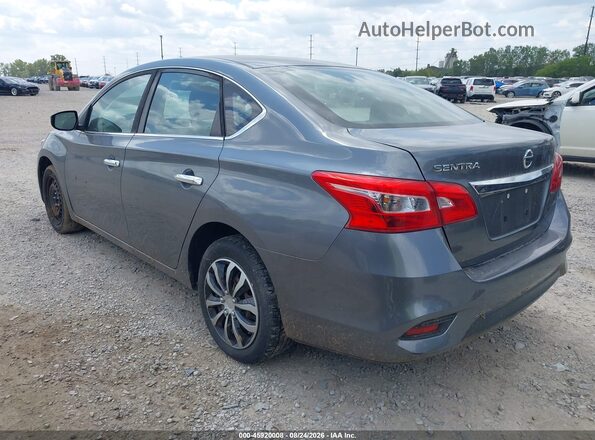 3N1AB7AP6JY240506 2018 NISSAN SENTRA Gray Tył lewy