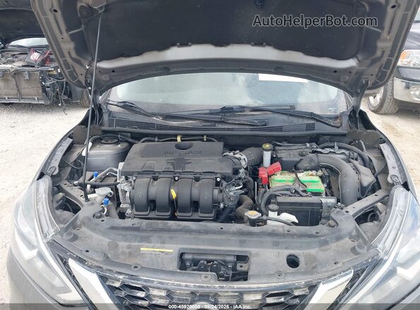 3N1AB7AP6JY240506 2018 NISSAN SENTRA Gray Widok z tyłu
