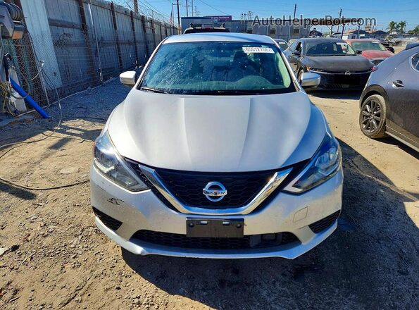 3N1AB7AP6JY247181 2018 NISSAN SENTRA Silver Vista frontal