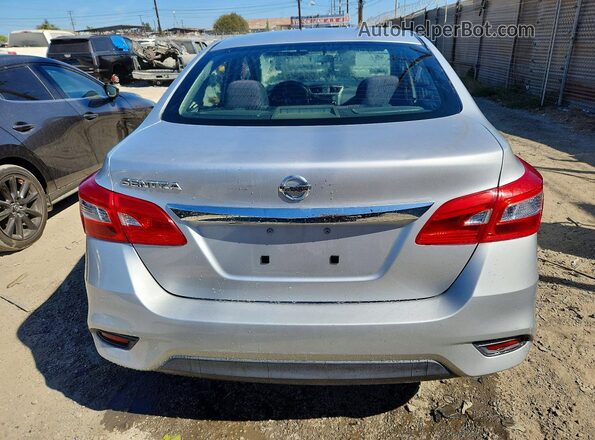 3N1AB7AP6JY247181 2018 NISSAN SENTRA Silver Vista trasera
