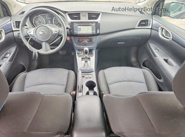 3N1AB7AP6JY252865 2018 NISSAN SENTRA Black Widok deski rozdzielczej