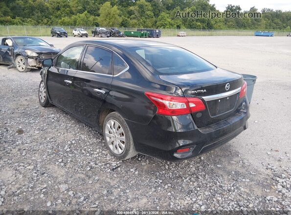 3N1AB7AP6JY253529 2018 NISSAN SENTRA Black Հետևի ձախ