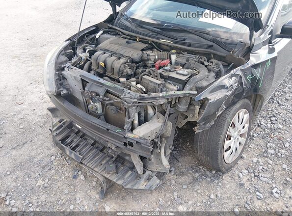3N1AB7AP6JY253529 2018 NISSAN SENTRA Black Դիմացի տեսք