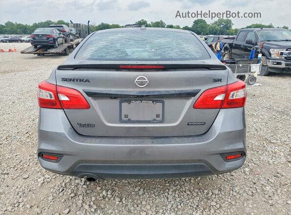 3N1AB7AP6JY262070 2018 NISSAN SENTRA Серый Вид сзади