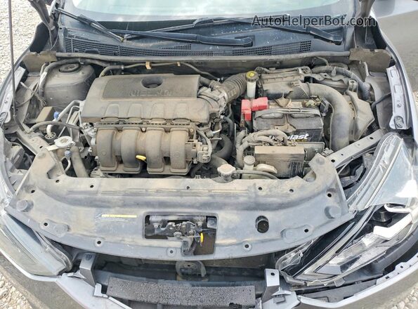 3N1AB7AP6JY262070 2018 NISSAN SENTRA Серый Вид задней части салона