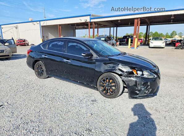 3N1AB7AP6JY265390 2018 NISSAN SENTRA Black Delantero derecho