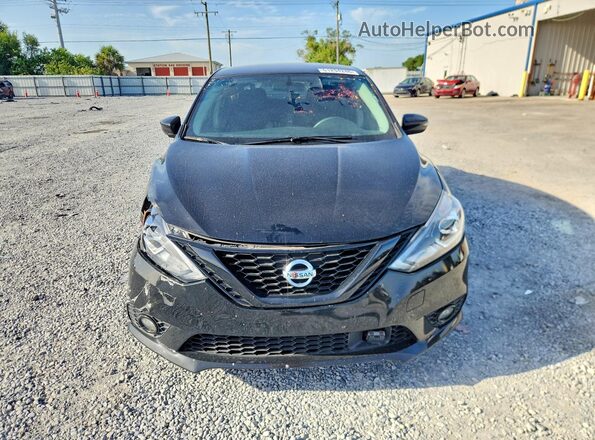 3N1AB7AP6JY265390 2018 NISSAN SENTRA Black Vista frontal