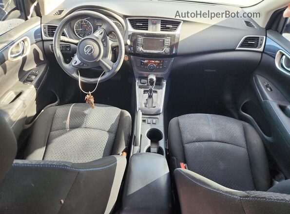 3N1AB7AP6JY265390 2018 NISSAN SENTRA Black Vista del salpicadero