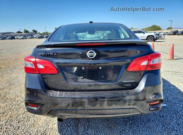 3N1AB7AP6JY273179 2018 NISSAN SENTRA Black Widok z tyłu