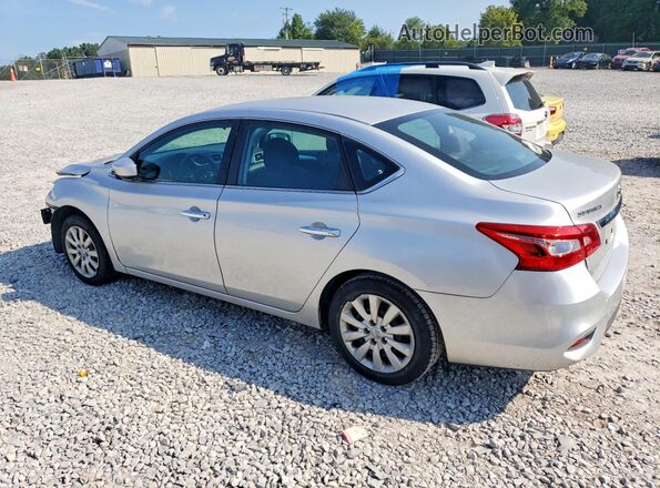 3N1AB7AP6JY276180 2018 NISSAN SENTRA Silver Rear left