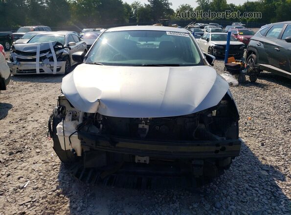 3N1AB7AP6JY276180 2018 NISSAN SENTRA Silver Front view