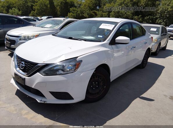 3N1AB7AP6JY297627 2018 NISSAN SENTRA White Vista tres cuartos delantera izquierda