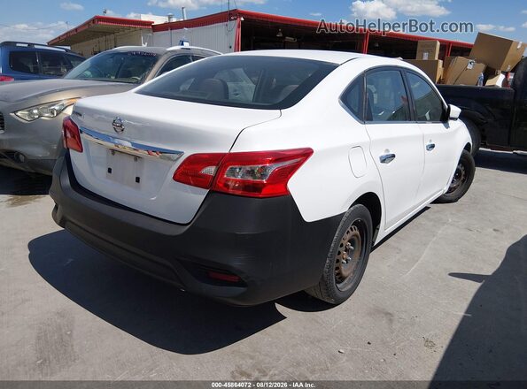 3N1AB7AP6JY297627 2018 NISSAN SENTRA White Trasero derecho