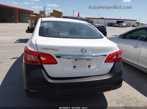 3N1AB7AP6JY297627 2018 NISSAN SENTRA White 