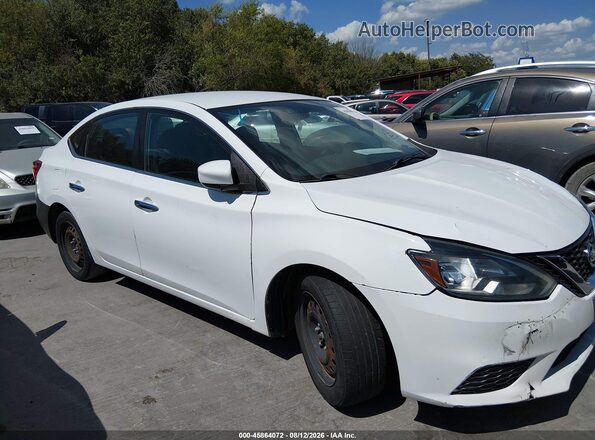 3N1AB7AP6JY297627 2018 NISSAN SENTRA White Vista interior trasera