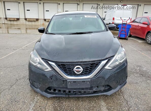 3N1AB7AP6JY339665 2018 NISSAN SENTRA Black Widok z przodu