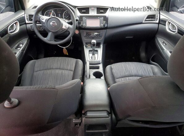 3N1AB7AP6JY339665 2018 NISSAN SENTRA Black Widok deski rozdzielczej